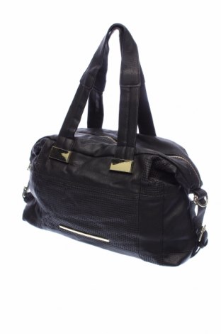 Дамска чанта Steve Madden, Цвят Черен, Естествена кожа, Цена 128,00 лв.