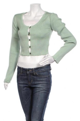 Damen Strickjacke NA-KD, Größe XS, Farbe Grün, Preis 2,55 €