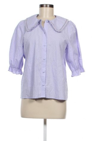 Γυναικείο πουκάμισο Moves by Minimum, Μέγεθος S, Χρώμα Βιολετί, Τιμή 15,72 €