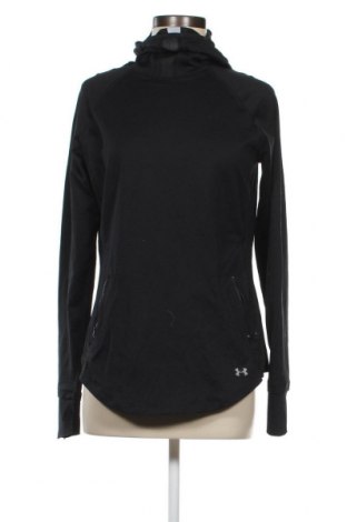 Дамска спортна блуза Under Armour, Размер M, Цвят Черен, 87% полиестер, 13% еластан, Цена 53,00 лв.
