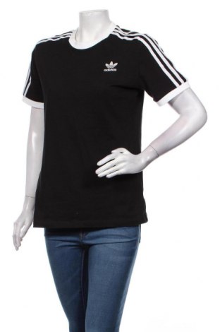 Tricou de femei Adidas Originals, Mărime M, Culoare Negru, 95% bumbac, 5% elastan, Preț 115,79 Lei