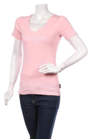 Γυναικείο t-shirt Denim Culture, Μέγεθος S, Χρώμα Ρόζ , Τιμή 19,67 €