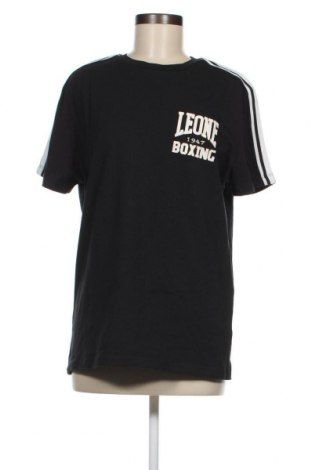 Γυναικείο t-shirt Leone, Μέγεθος XL, Χρώμα Μαύρο, 92% βαμβάκι, 8% ελαστάνη, Τιμή 12,45 €