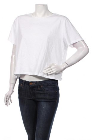 Γυναικείο t-shirt ONLY, Μέγεθος XL, Χρώμα Λευκό, Βαμβάκι, Τιμή 11,21 €