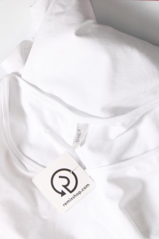 Γυναικείο t-shirt ONLY, Μέγεθος S, Χρώμα Λευκό, 95% βαμβάκι, 5% ελαστάνη, Τιμή 7,09 €
