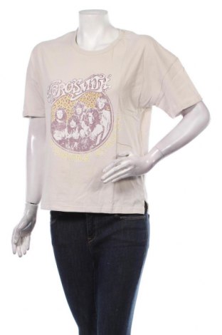 Γυναικείο t-shirt ONLY, Μέγεθος M, Χρώμα  Μπέζ, Βαμβάκι, Τιμή 7,19 €