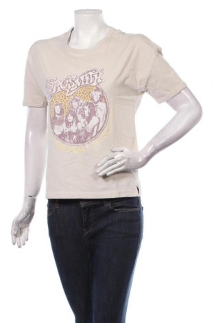 Γυναικείο t-shirt ONLY, Μέγεθος S, Χρώμα  Μπέζ, Βαμβάκι, Τιμή 8,76 €