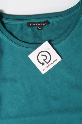 Γυναικείο t-shirt One More Story, Μέγεθος S, Χρώμα Πράσινο, Βαμβάκι, Τιμή 14,44 €