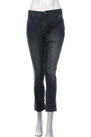 Dámske džínsy , Veľkosť M, Farba Modrá, 65% bavlna, 34% polyester, 1% elastan, Cena  28,92 €