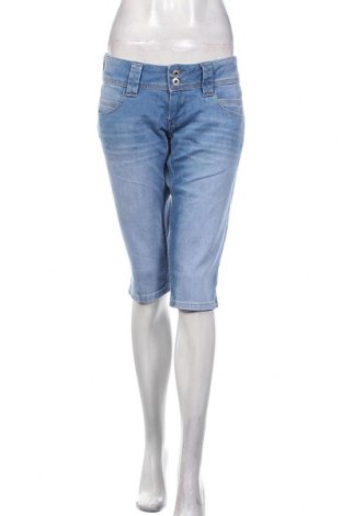 Blugi de femei Pepe Jeans, Mărime L, Culoare Albastru, 95% bumbac, 5% elastan, Preț 182,53 Lei