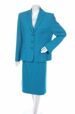 Costum de femei Jacques Vert, Mărime M, Culoare Albastru, Acetat, Preț 447,37 Lei