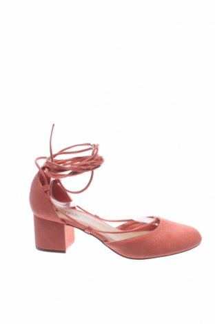 Дамски обувки Justfab, Размер 39, Цвят Розов, Текстил, Цена 38,40 лв.