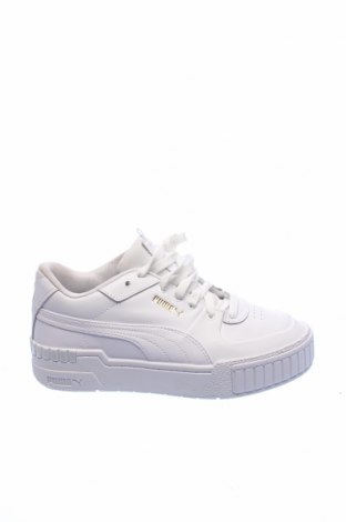 Γυναικεία παπούτσια PUMA, Μέγεθος 38, Χρώμα Λευκό, Γνήσιο δέρμα, κλωστοϋφαντουργικά προϊόντα, Τιμή 48,71 €