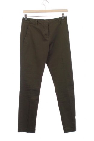 Дамски панталон Aspesi, Размер M, Цвят Зелен, 98% памук, 2% еластан, Цена 161,00 лв.