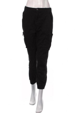 Дамски панталон Fb Sister, Размер M, Цвят Черен, 98% памук, 2% еластан, Цена 41,00 лв.