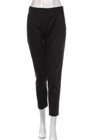 Pantaloni de femei H&M, Mărime M, Culoare Negru, 98% bumbac, 2% elastan, Preț 148,03 Lei