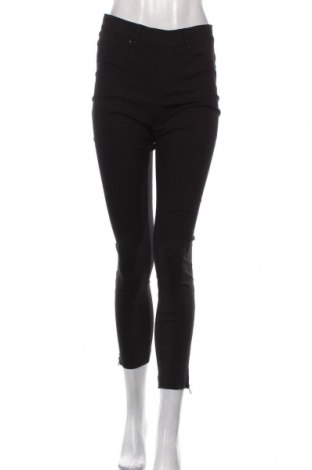 Pantaloni de femei KappAhl, Mărime M, Culoare Negru, 77% viscoză, 20% poliamidă, 3% elastan, Preț 148,03 Lei