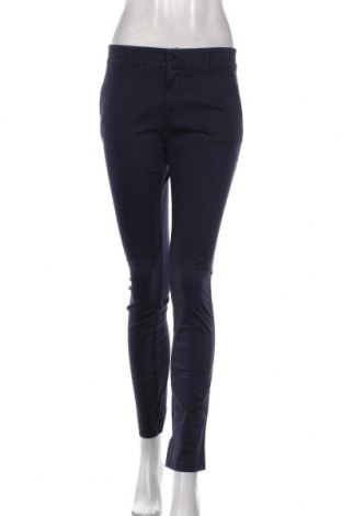 Pantaloni de femei Khakis By Gap, Mărime S, Culoare Albastru, 98% bumbac, 2% elastan, Preț 115,13 Lei
