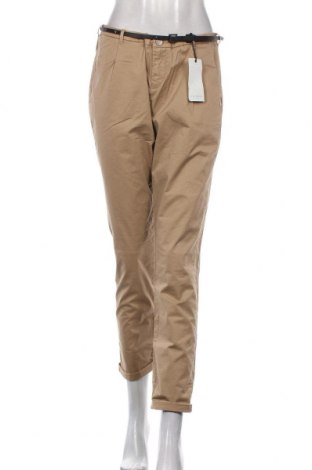 Damskie spodnie Maison Scotch, Rozmiar L, Kolor Beżowy, 97% bawełna, 3% elastyna, Cena 274,68 zł