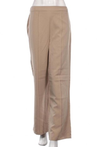 Γυναικείο παντελόνι Pieces, Μέγεθος M, Χρώμα  Μπέζ, Τιμή 14,25 €