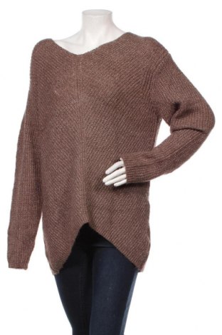 Дамски пуловер, Размер S, Цвят Кафяв, Цена 3,24 лв.