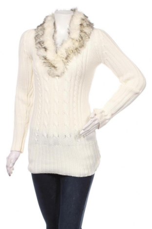 Дамски пуловер Aspesi, Размер S, Цвят Бял, Акрил, Цена 135,00 лв.