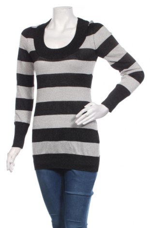 Дамски пуловер H&M, Размер S, Цвят Черен, 77% вискоза, 14% полиестер, 9% метални нишки, Цена 53,00 лв.