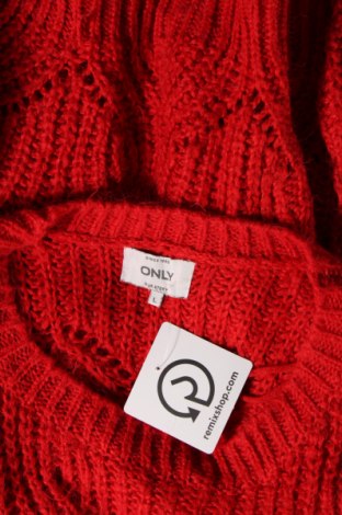 Pulover de femei ONLY, Mărime L, Culoare Roșu, Preț 8,72 Lei