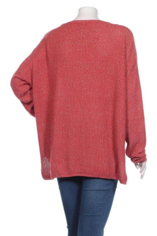 Дамски пуловер Primark, Размер M, Цвят Червен, 98% полиестер, 2% метални нишки, Цена 14,40 лв.