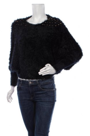Дамски пуловер Romwe, Размер M, Цвят Черен, Цена 3,24 лв.