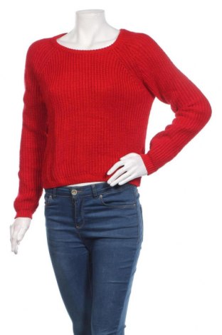 Női pulóver Tally Weijl, Méret S, Szín Piros, 86%akril, 14% pamut, Ár 9 133 Ft