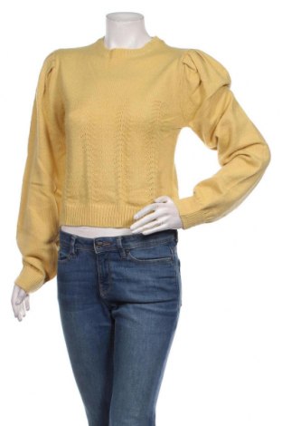 Γυναικείο πουλόβερ Who What Wear, Μέγεθος L, Χρώμα Κίτρινο, Τιμή 38,97 €