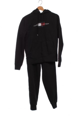 Дамски спортен комплект Tommy Hilfiger, Размер XS, Цвят Черен, 70% памук, 30% полиестер, Цена 284,25 лв.