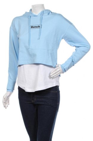 Γυναικείο φούτερ Bench, Μέγεθος M, Χρώμα Μπλέ, 94% βαμβάκι, 6% ελαστάνη, Τιμή 18,54 €