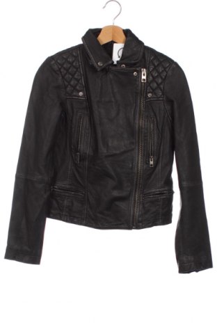 Γυναικείο δερμάτινο μπουφάν AllSaints, Μέγεθος S, Χρώμα Μαύρο, Γνήσιο δέρμα, Τιμή 287,81 €