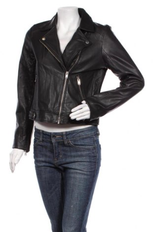 Dámská kožená bunda  Selected Femme, Velikost M, Barva Černá, Pravá kůže, Cena  3 369,00 Kč