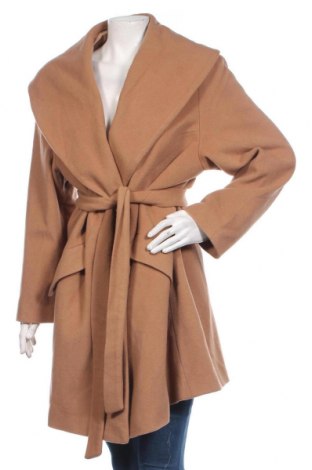 Дамско палто Ashley Brooke, Размер XL, Цвят Кафяв, 80% вълна, 20% полиамид, Цена 171,90 лв.