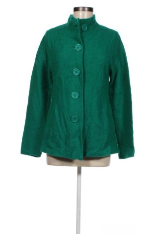 Dámsky kabát  Fields, Veľkosť S, Farba Zelená, 60% vlna, 40% viskóza, Cena  36,86 €