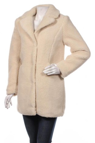 Дамско палто Vero Moda, Размер XS, Цвят Екрю, Полиестер, Цена 76,05 лв.