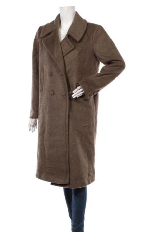 Дамско палто Y.A.S, Размер M, Цвят Кафяв, 45% акрил, 44% полиестер, 11% вълна, Цена 162,72 лв.