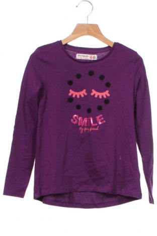 Детска блуза Desigual, Размер 7-8y/ 128-134 см, Цвят Лилав, Памук, Цена 22,25 лв.