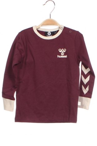 Детска блуза Hummel, Размер 18-24m/ 86-98 см, Цвят Лилав, 95% памук, 5% еластан, Цена 31,05 лв.