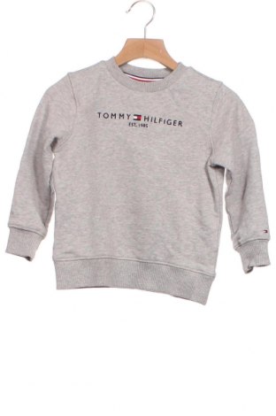 Детска блуза Tommy Hilfiger, Размер 2-3m/ 56-62 см, Цвят Сив, Памук, Цена 53,76 лв.