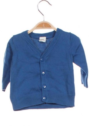 Dětský kardigán H&M, Velikost 3-6m/ 62-68 cm, Barva Modrá, Bavlna, Cena  351,00 Kč