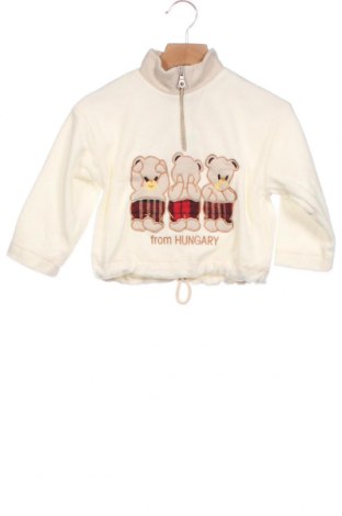 Детска поларена блуза, Размер 12-18m/ 80-86 см, Цвят Екрю, Цена 24,00 лв.