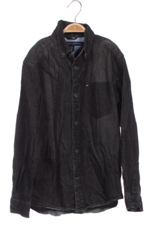 Dětská košile  Tommy Hilfiger, Velikost 8-9y/ 134-140 cm, Barva Černá, 100% bavlna, Cena  733,00 Kč