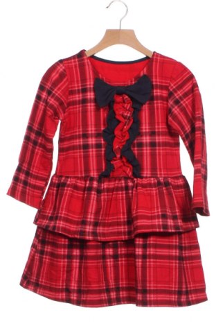 Detské šaty , Veľkosť 7-8y/ 128-134 cm, Farba Červená, 96% bavlna, 4% elastan, Cena  14,74 €