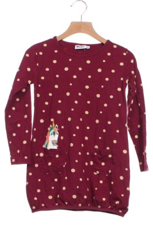 Detské šaty , Veľkosť 5-6y/ 116-122 cm, Farba Červená, 95% bavlna, 5% elastan, Cena  14,74 €