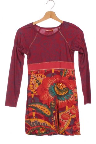 Детска рокля Desigual, Размер 11-12y/ 152-158 см, Цвят Многоцветен, Памук, Цена 38,00 лв.
