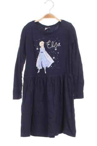Детска рокля Takko Fashion, Размер 6-7y/ 122-128 см, Цвят Син, Памук, Цена 27,00 лв.